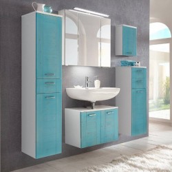 Badschrank Serie Riga von Schildmeyer - Blaues Design für ihr Bad